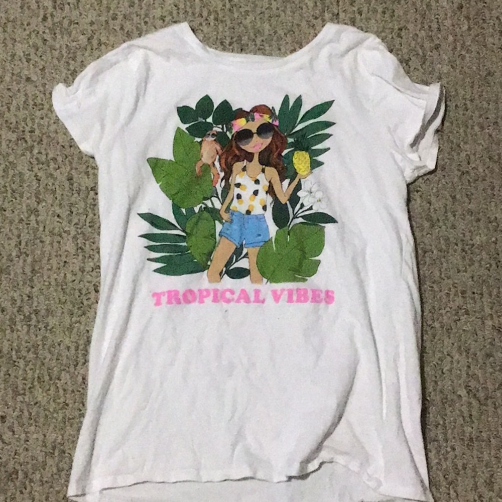 A tropical vibes T-shirt